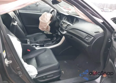 2013 Honda Accord Ex-L V-6 from USA, damaged, VIN 1HGCR3F8XDA027323